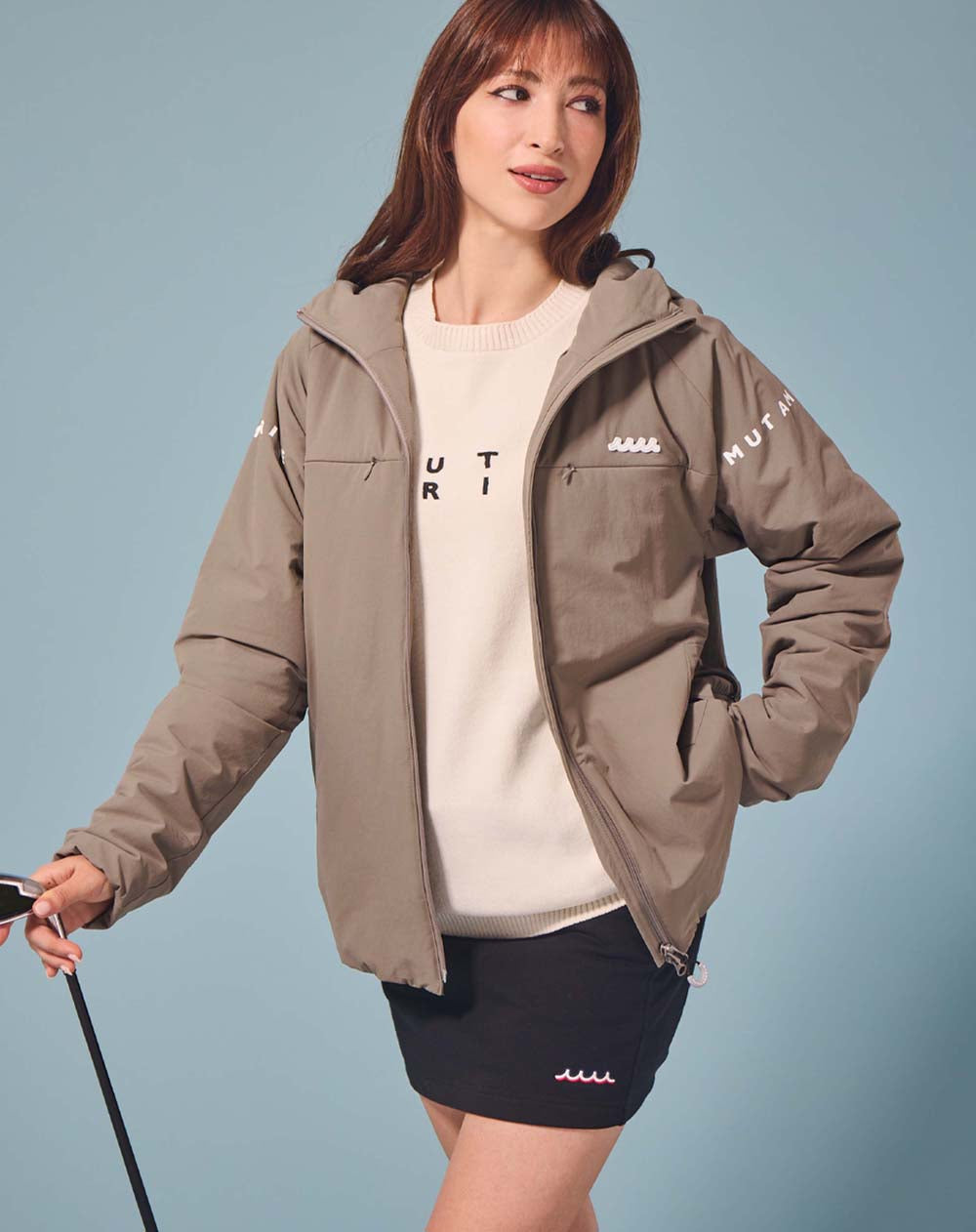パディング フーディーブルゾン [全2色] – muta Online Store