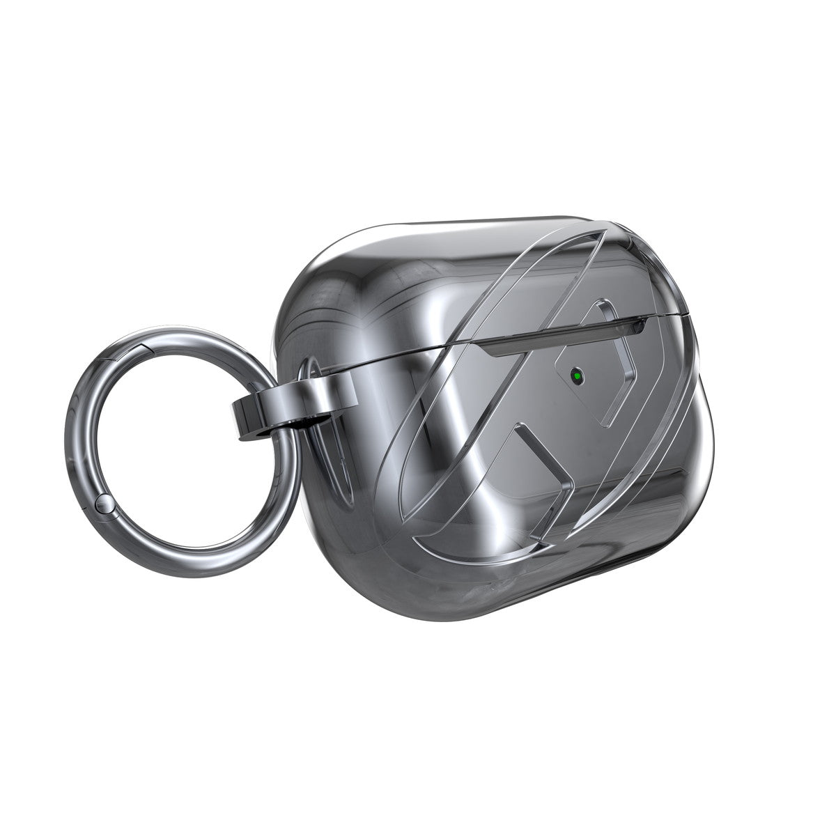 AirPods Proケース Oval D GLOSSY シルバー – MiraiSell Selection