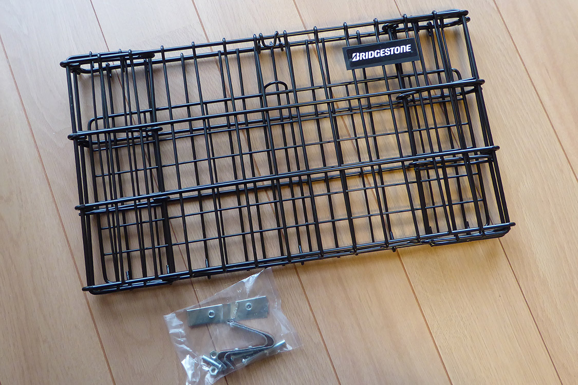 ブリヂストン・折りたたみサイドバスケット SBK-1｜へろへろ・のぉと