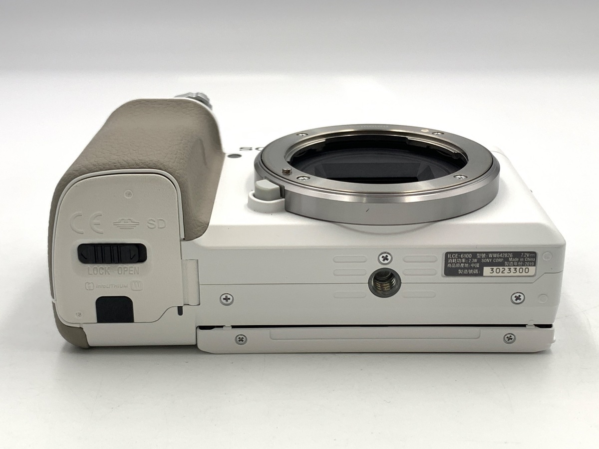 中古】ソニー α6100 ボディ ホワイト [ILCE-6100 W]｜｜カメラの