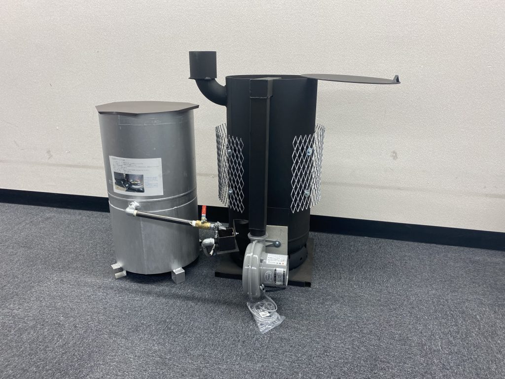 丸吉ロジ「廃油ストーブ」製造販売事業に進出