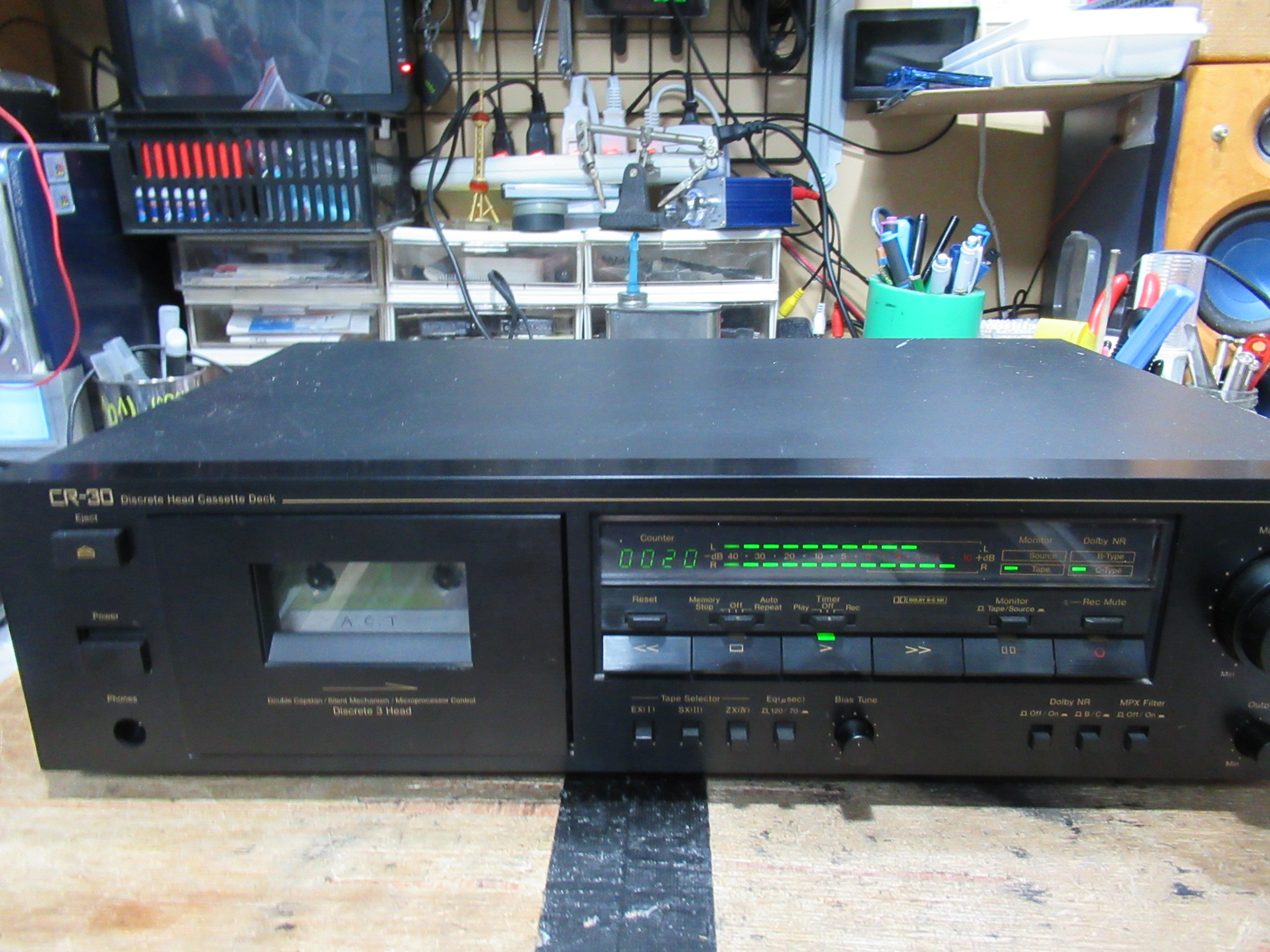 Nakamichi CR-30 音揺れ – Audiolife － Enjoy your audio life!!