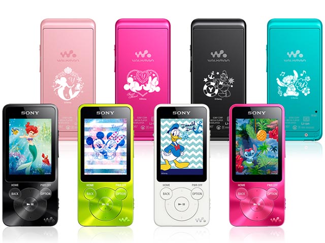ウォークマンS」の夏限定ディズニー刻印モデル - AV Watch