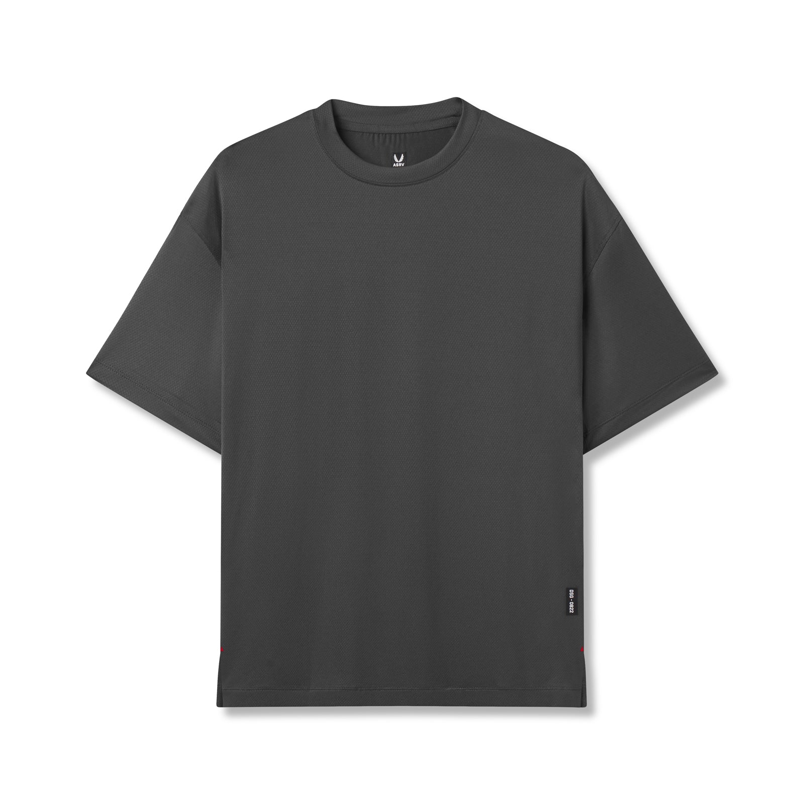 0822. AeroSilver® Oversized Tee - Space Grey – ASRV
