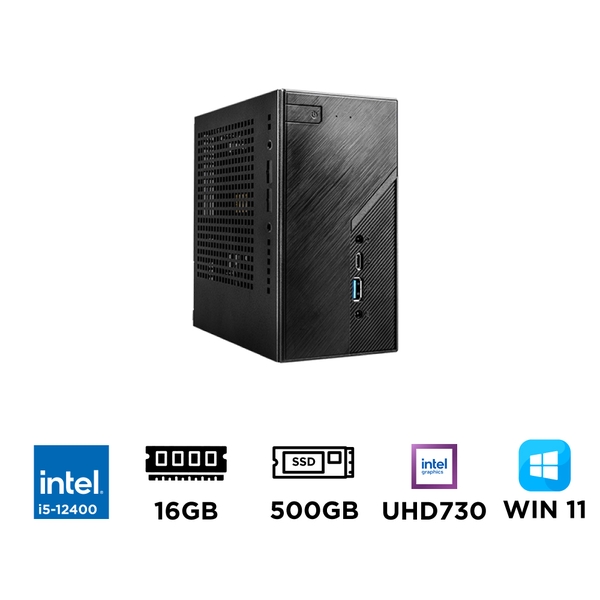 Mini PC ASRock DeskMini B760 i5-12400 | Giao hàng Siêu Tốc 2H