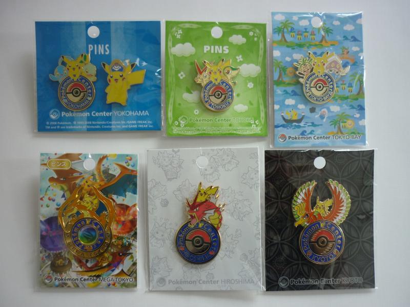 ぽけもん☆かふぇ ポケモンセンター ロゴピンズ 2