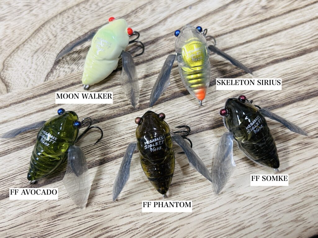 シグレ祭り】メガバスの今が旬の蝉ルアーが各種入荷！ - 道東の釣り
