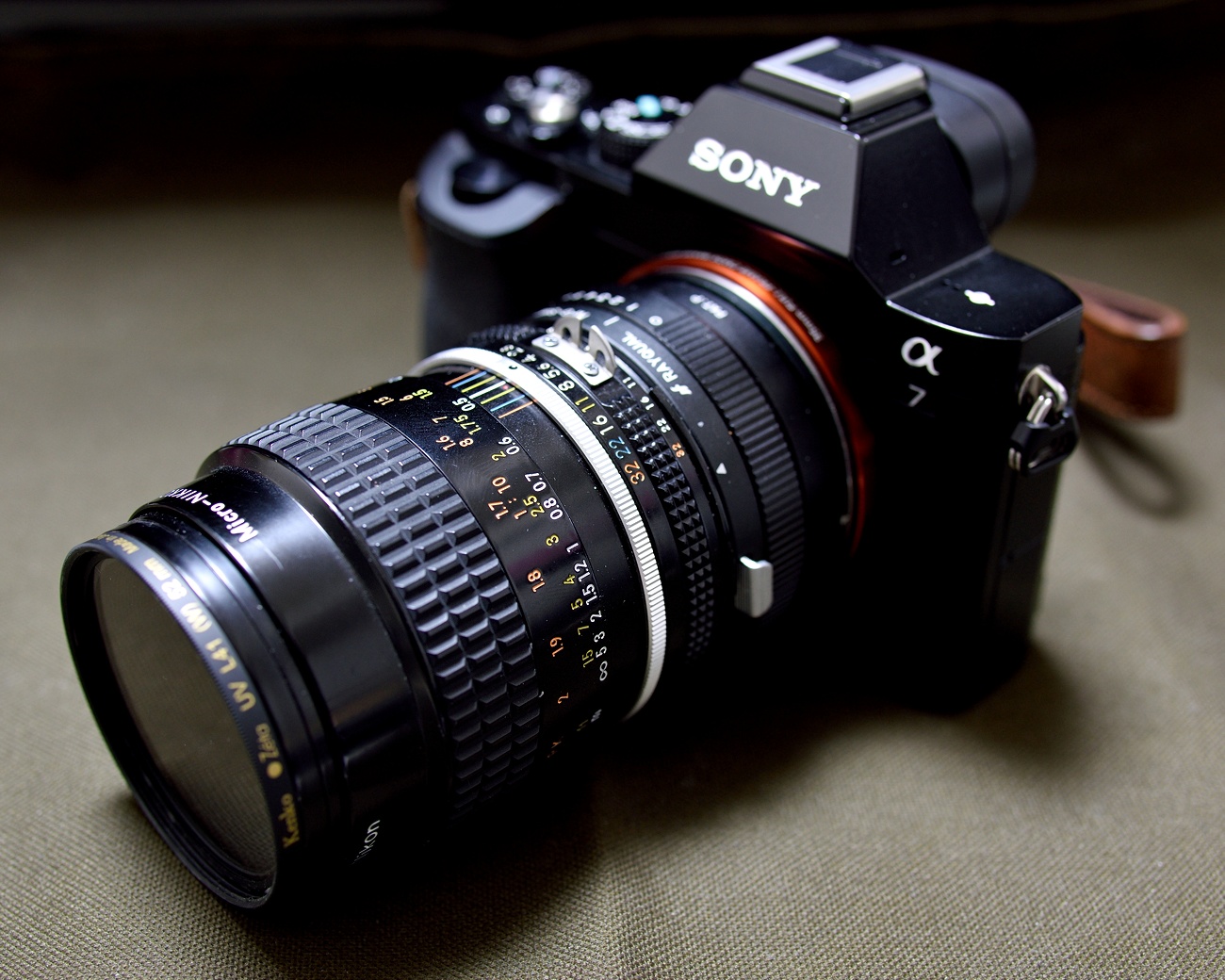 α7＋Ai Micro-Nikkor 55mm f/2.8S -