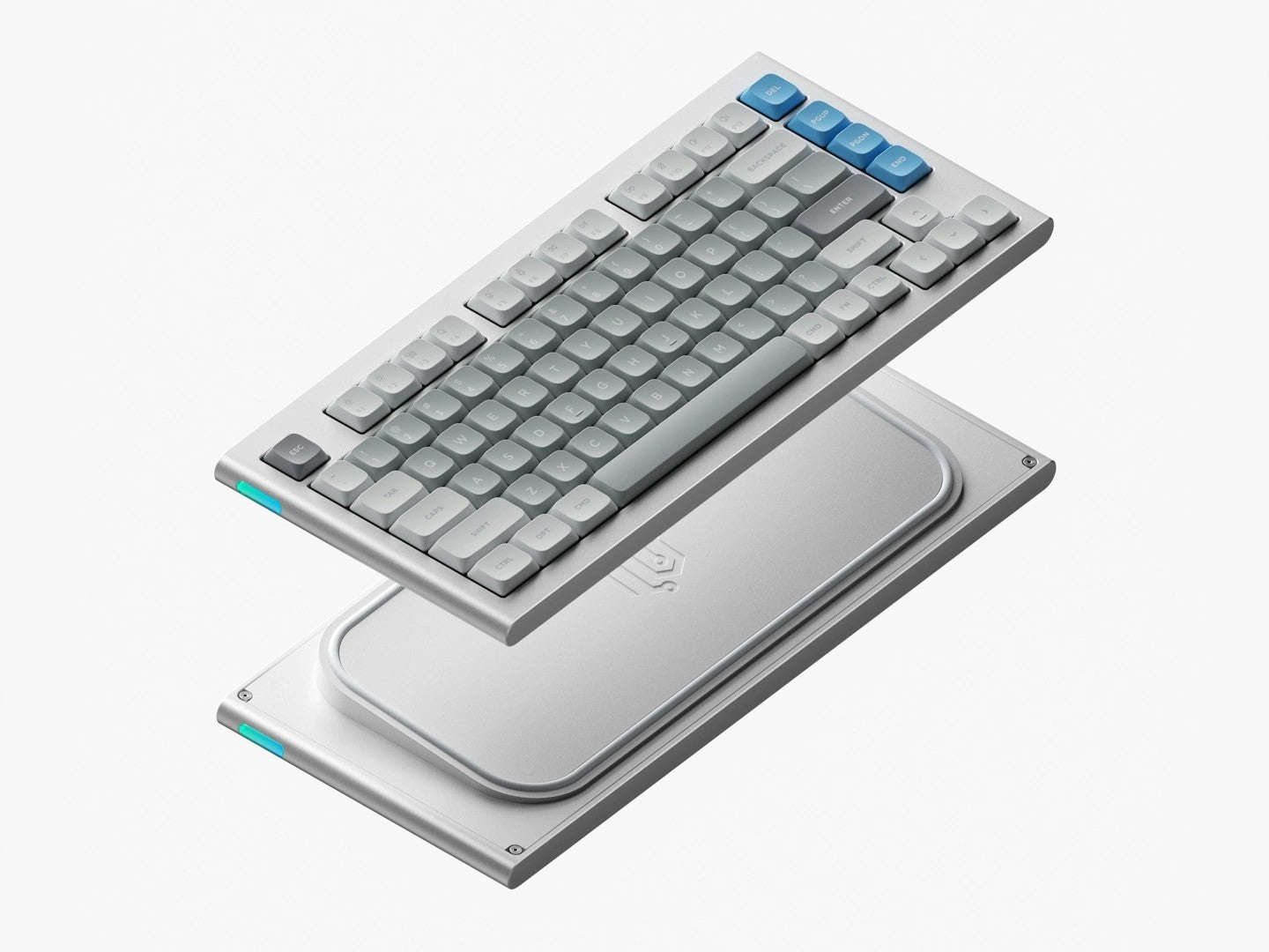 NuPhy が Nos75 QMK/VIA ロープロファイル カスタム メカニカル