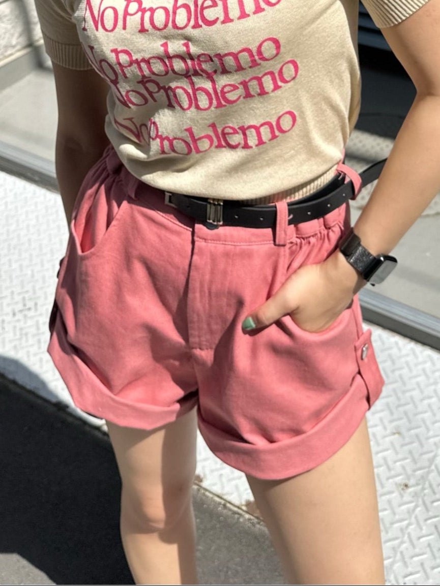 ピンクデニムショートパンツ DPB47281 – CRAMMY