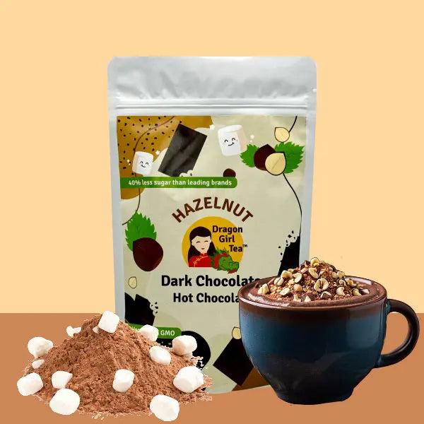 Hazelnut Dark Chocolate Hot Chocolate | Dragon Girl Tea