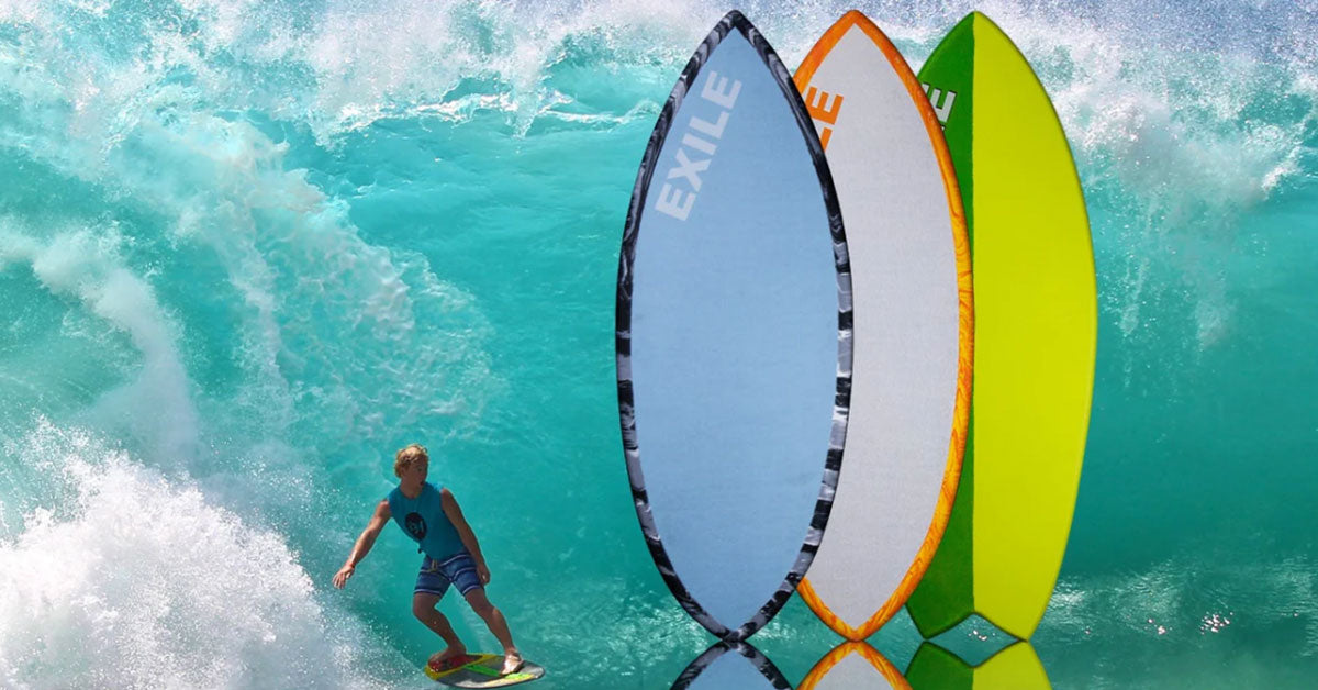 Dude! Cruise 2.0 Fish Skimboard Collection | Exile Skimboards