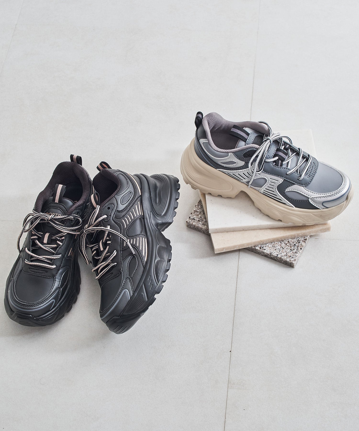 配色パーツダッドスニーカー/OT3754 – ORIENTALTRAFFIC