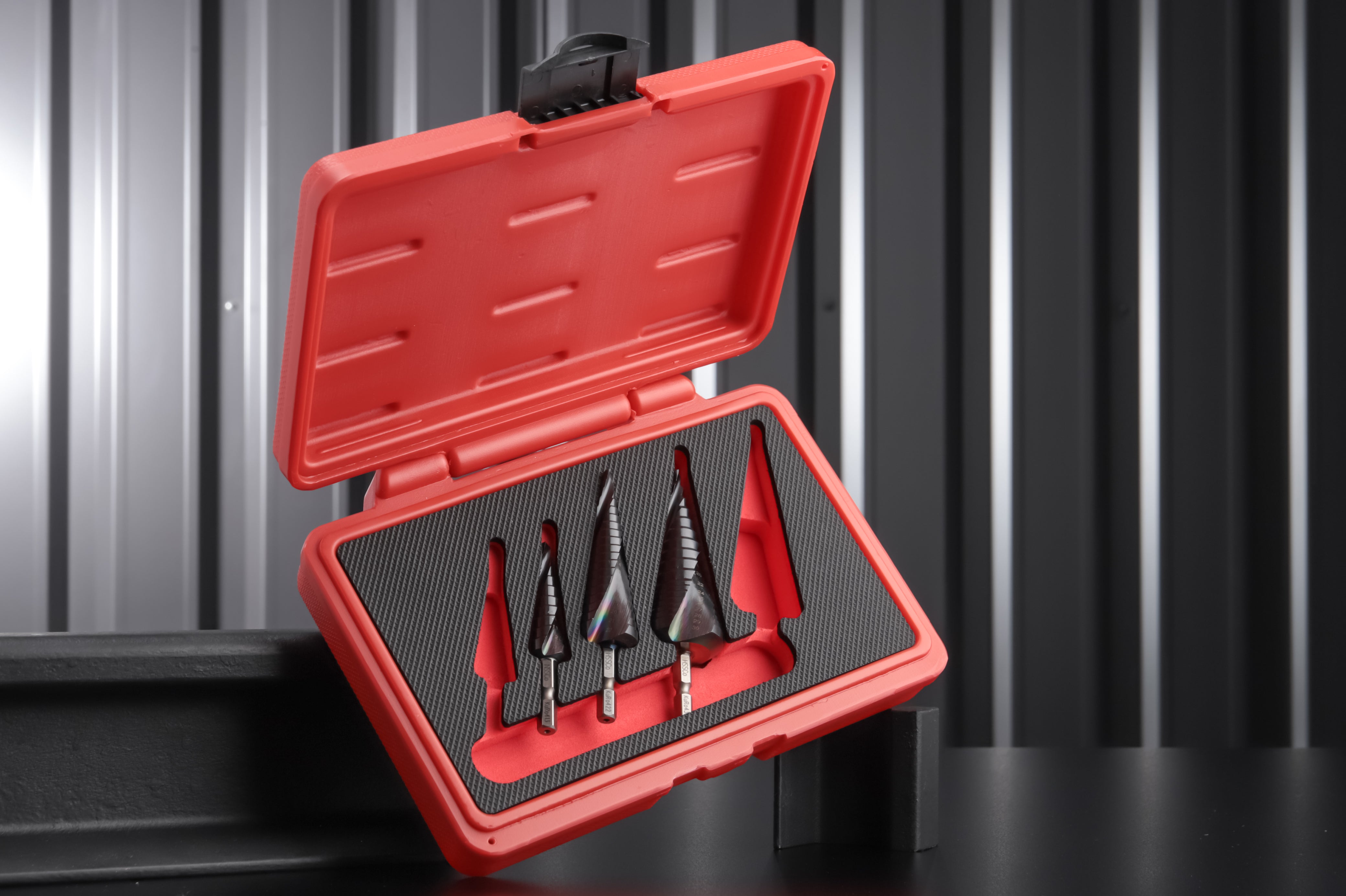 スエカゲツール クロ ステップドリル3本組セット KURO-3S