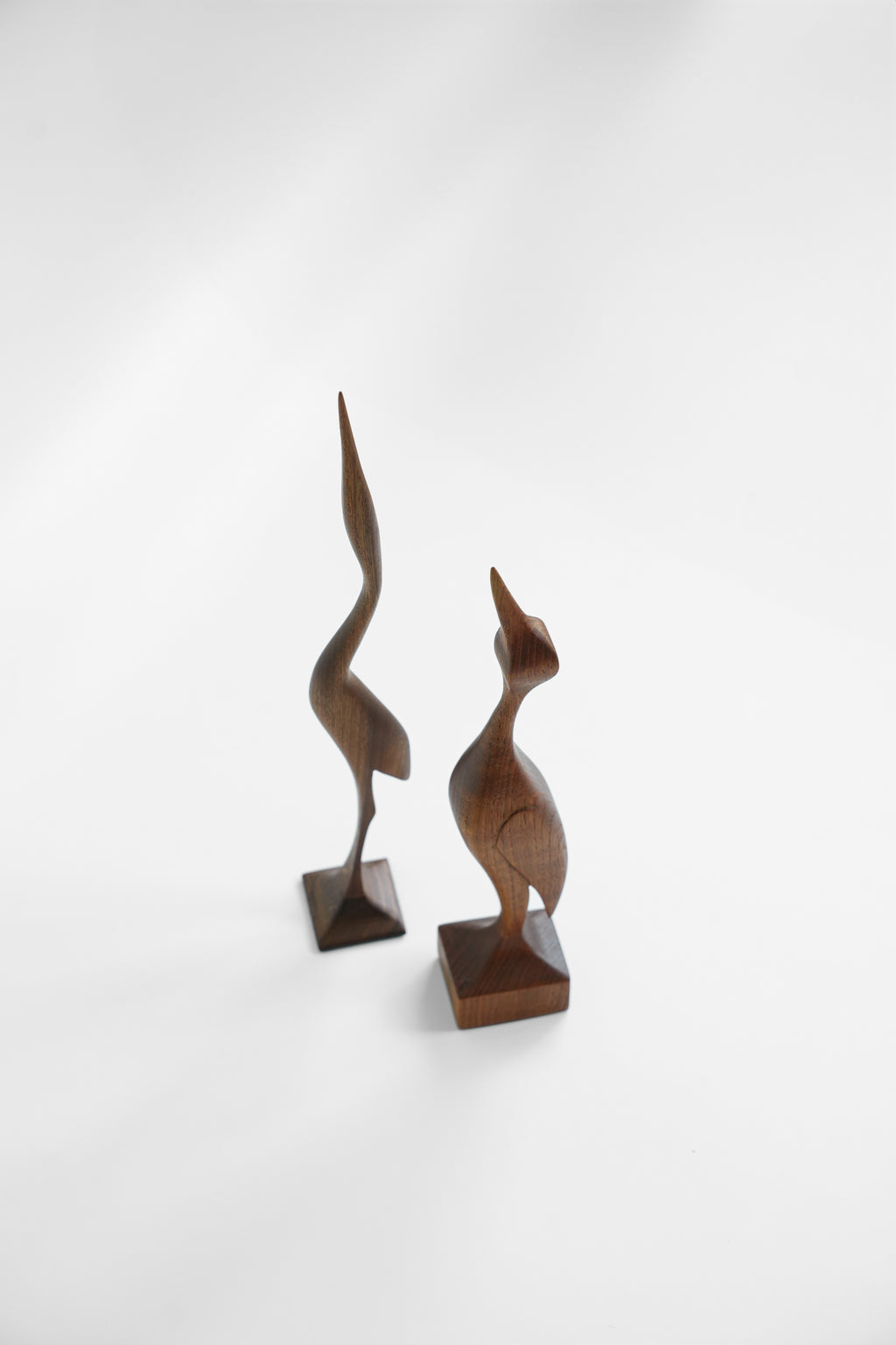 北欧ヴィンテージ 鳥のオブジェ チーク材/Scandinavian Vintage