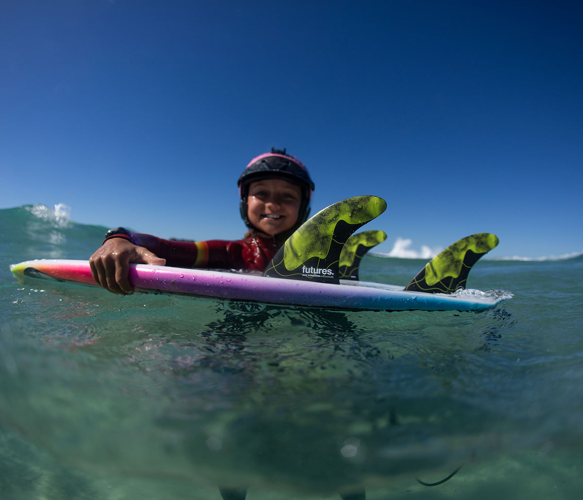 Jack Robinson Grom Honeycomb | Thruster Fins | Futures Fins AUs