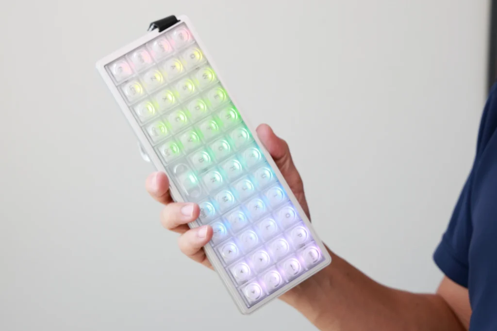 EPOMAKER LUMA40レビュー！ 40%サイズのオーソリニア配列CNCアルミ製