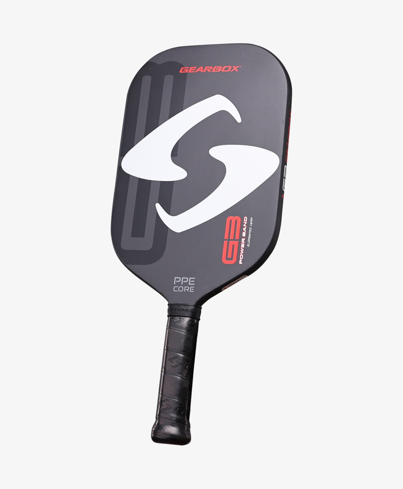 Gearbox G3 Powerband Pickleball Paddle – Elongated 16mm | Carbon