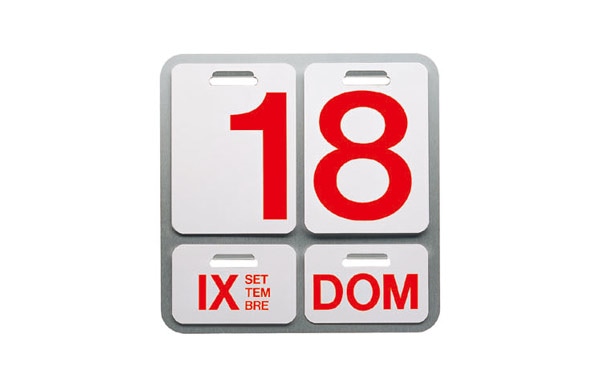 万年カレンダー 壁掛けカレンダー / FORMOSA フォルモサ / DANESE