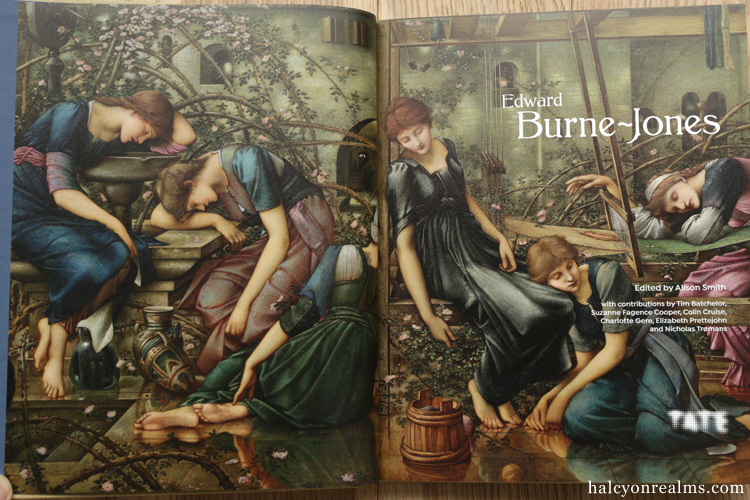 Edward Burne-Jones Art Book Review - Halcyon Realms - Art Book