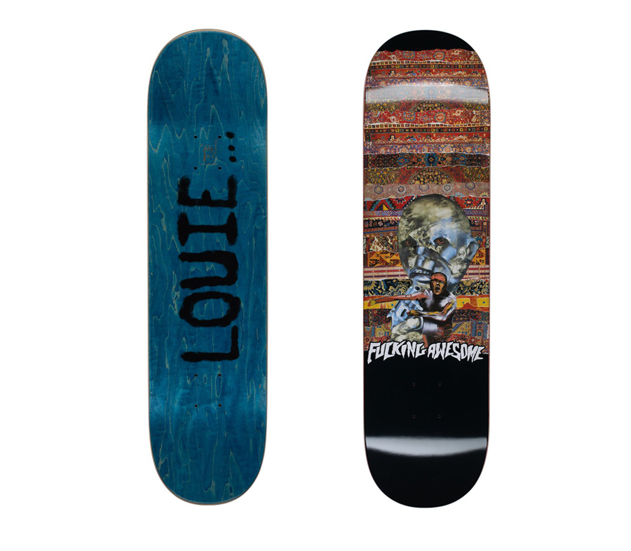 FUCKING AWESOME LOUIE LOPEZ RUG DECK (8.18 x 31.73inch) ファッキン