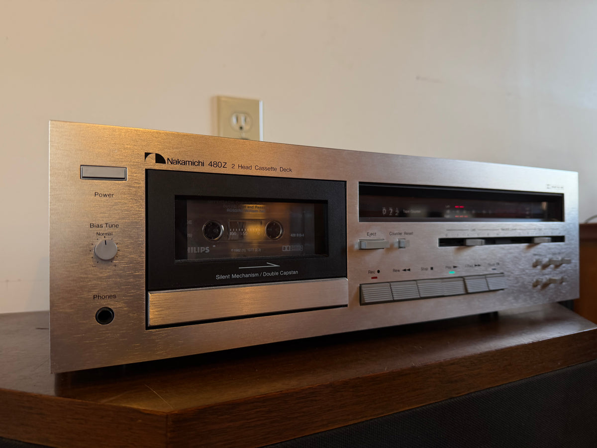 Nakamichi 480Z, 2-Head High Performance Tape Machine! – Holt Hill