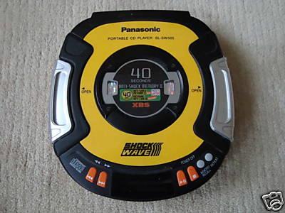 パナソニック ショックウェーブ ポータブルCDプレーヤー : r/nostalgia