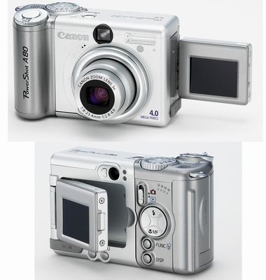 News：Gシリーズに迫るスペック――キヤノン「PowerShot A80」
