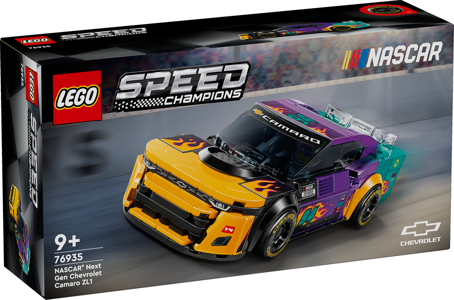 76935 NASCAR Next Gen Chevrolet Camaro ZL1 – JTS BRiCKS
