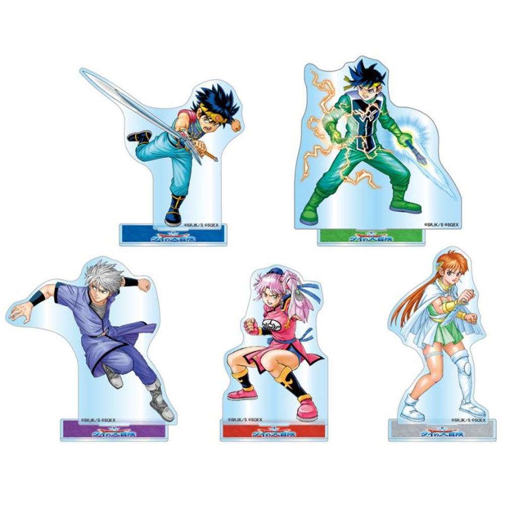 DRAGON QUEST -ダイの大冒険-』アクリルフィギュア5種セット – JUMP