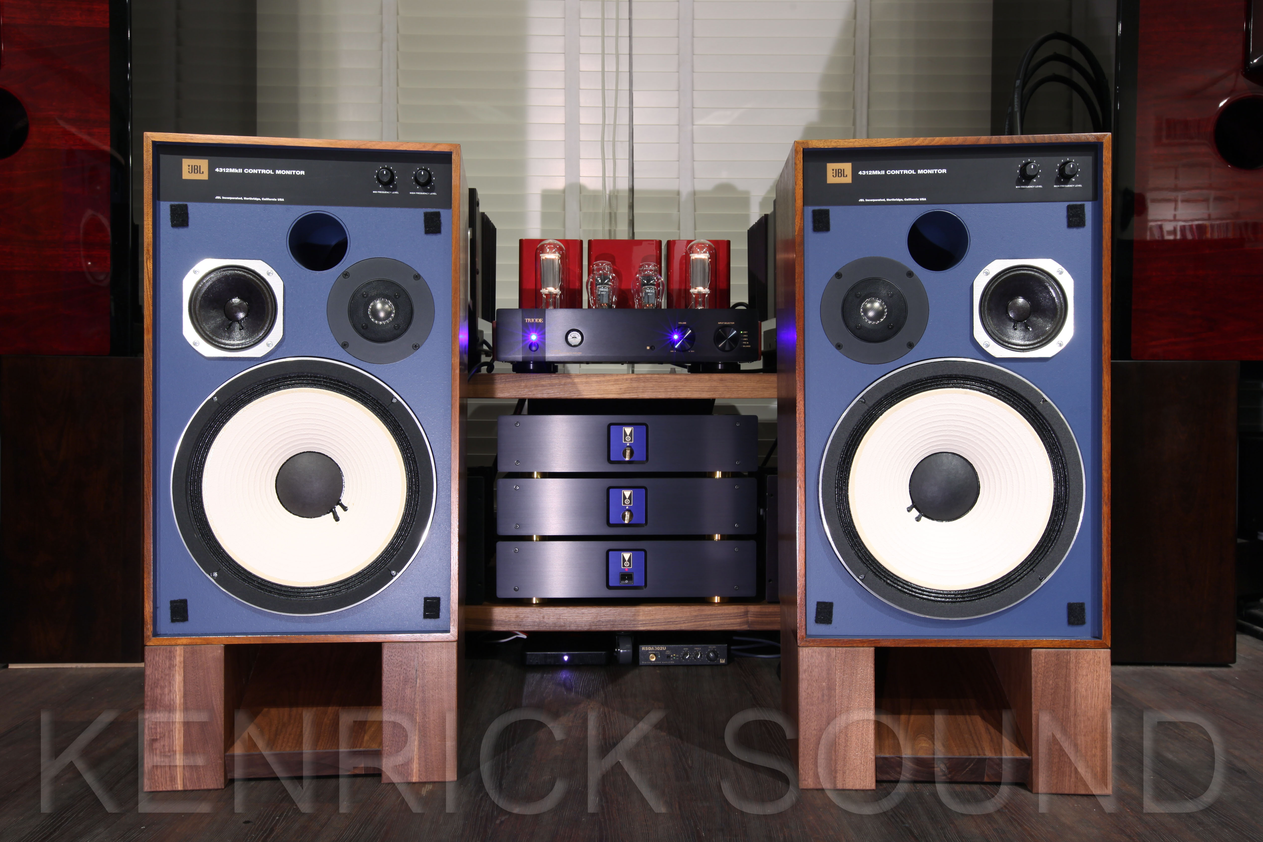 JBL 4312mk2(MKII)WX モニタースピーカー ケンリックメンテ良質美品