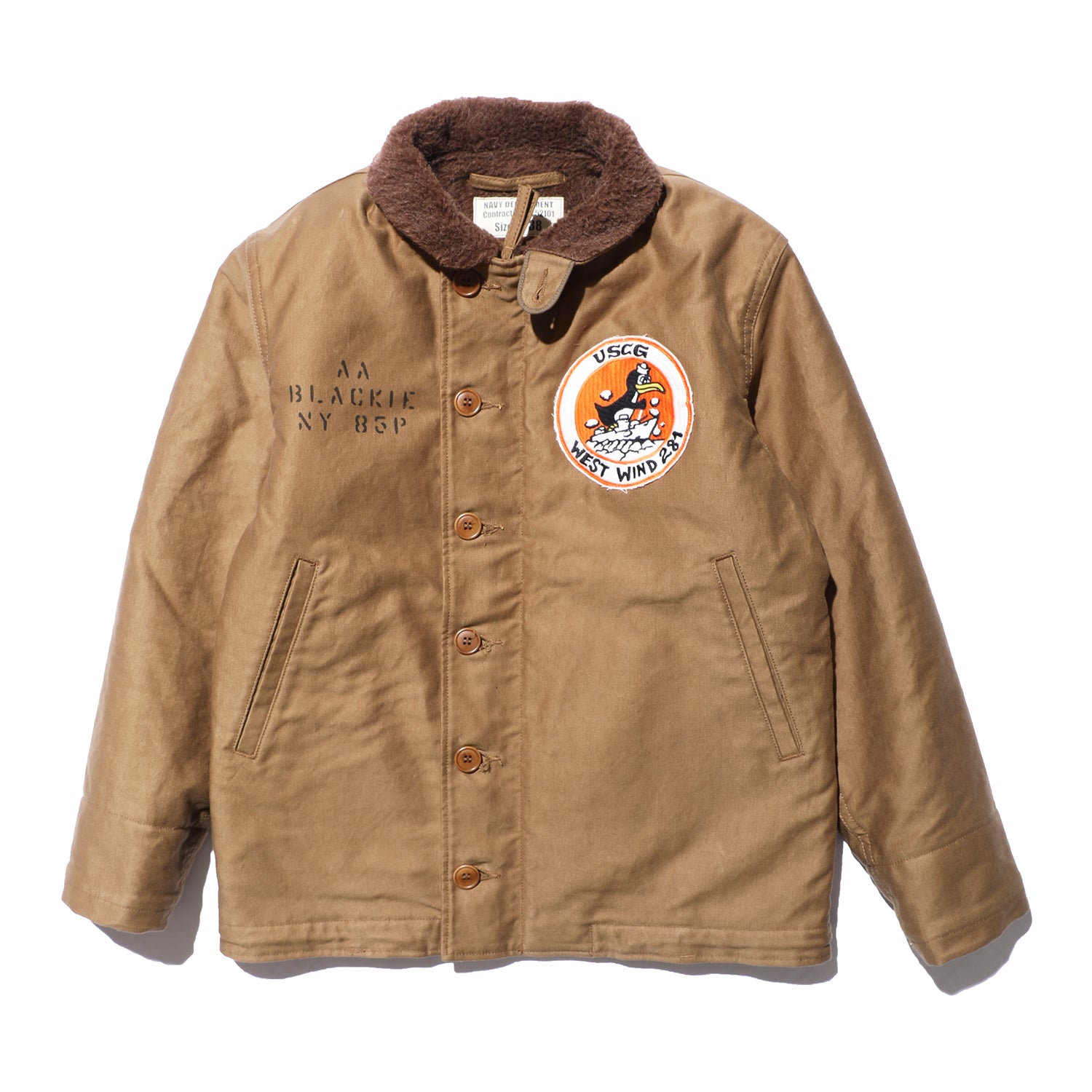 COLIMBO Observer JKT (Type N-1) =Custom=USCGC West Wind 【ZZ-0151