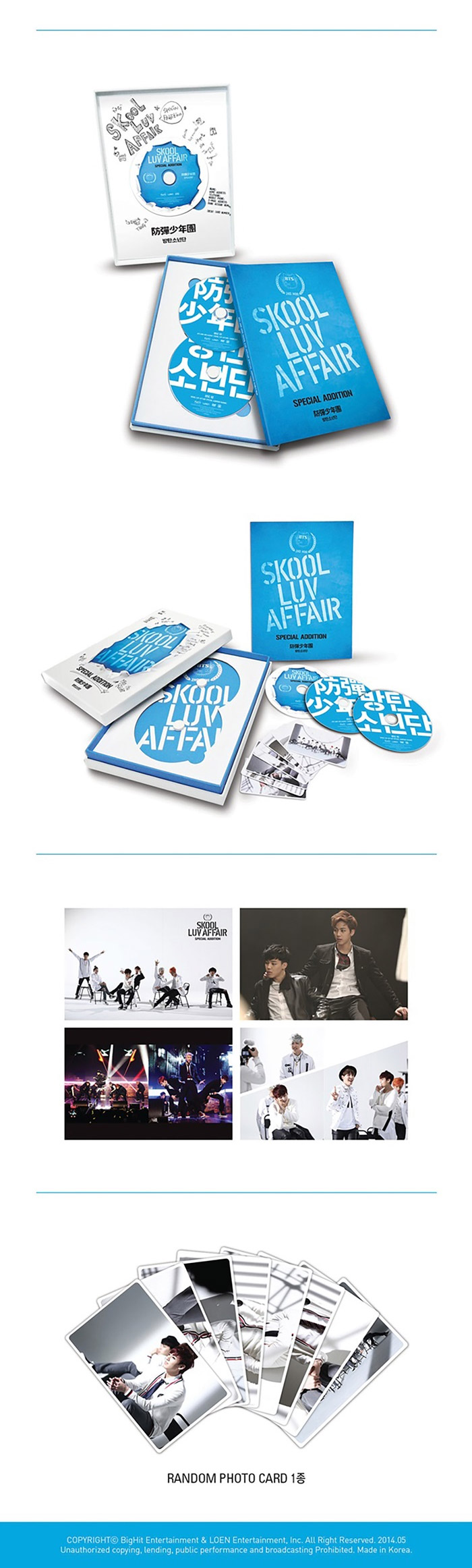 Re-release] BTS. SKOOL LUV AFFAIR SPECIAL ADDITION CD + 2DVD