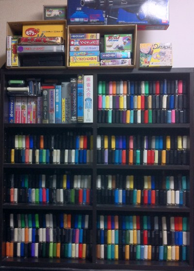 ファミコンカセット（1053本）とうとうコンプリート！ - 徒然