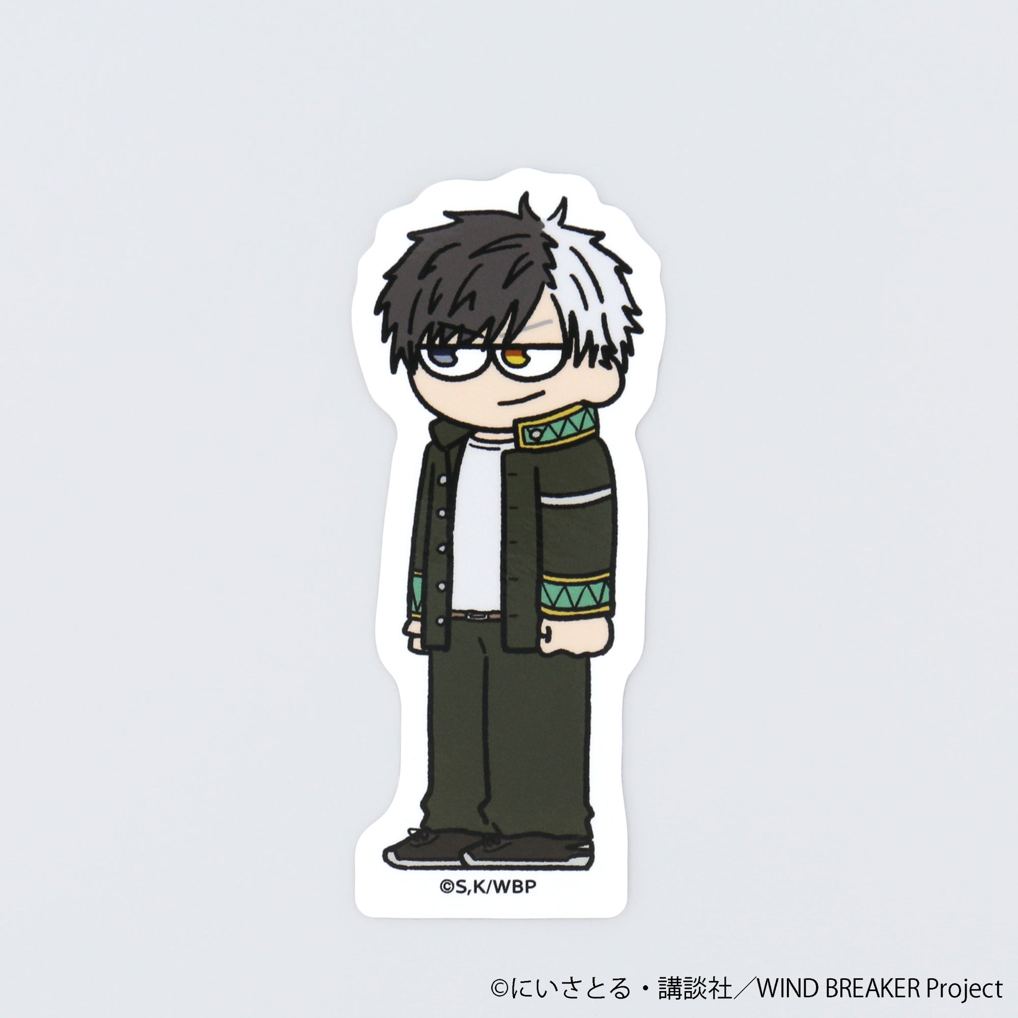 Pochimart】WIND BREAKER ジロリ ダイカットステッカー 桜 遥【日本