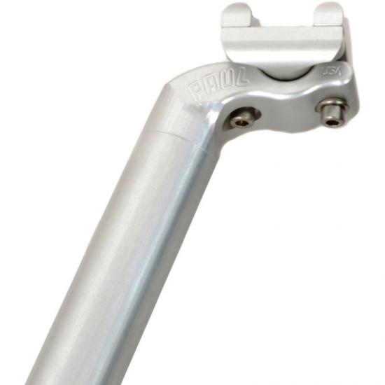 PAUL TALL AND HANDSOME SEATPOST 27.2mm Silver ポール シートポスト