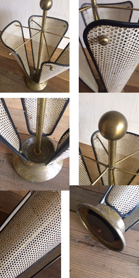 ドイツ 50's ヴィンテージ アンブレラスタンド 傘立て ミッド