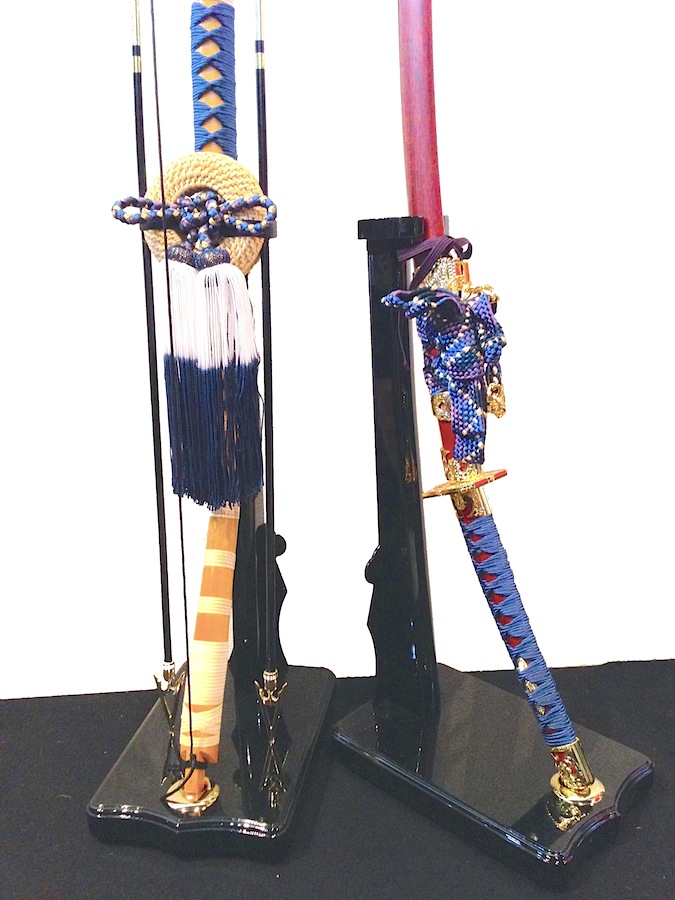 鎧兜甲冑 端午の節句鎧 五月人形】稚児弓太刀-青龍- | 甲冑工房 武寿