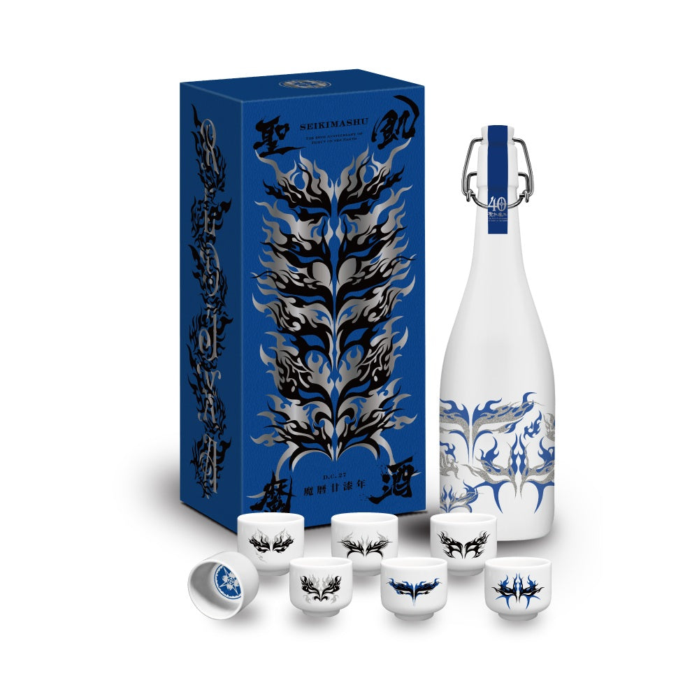 聖飢魔酒 魔暦廿漆年 碧 ーBLUE D.C.27― ホワイトボトル仕様 – 聖飢魔