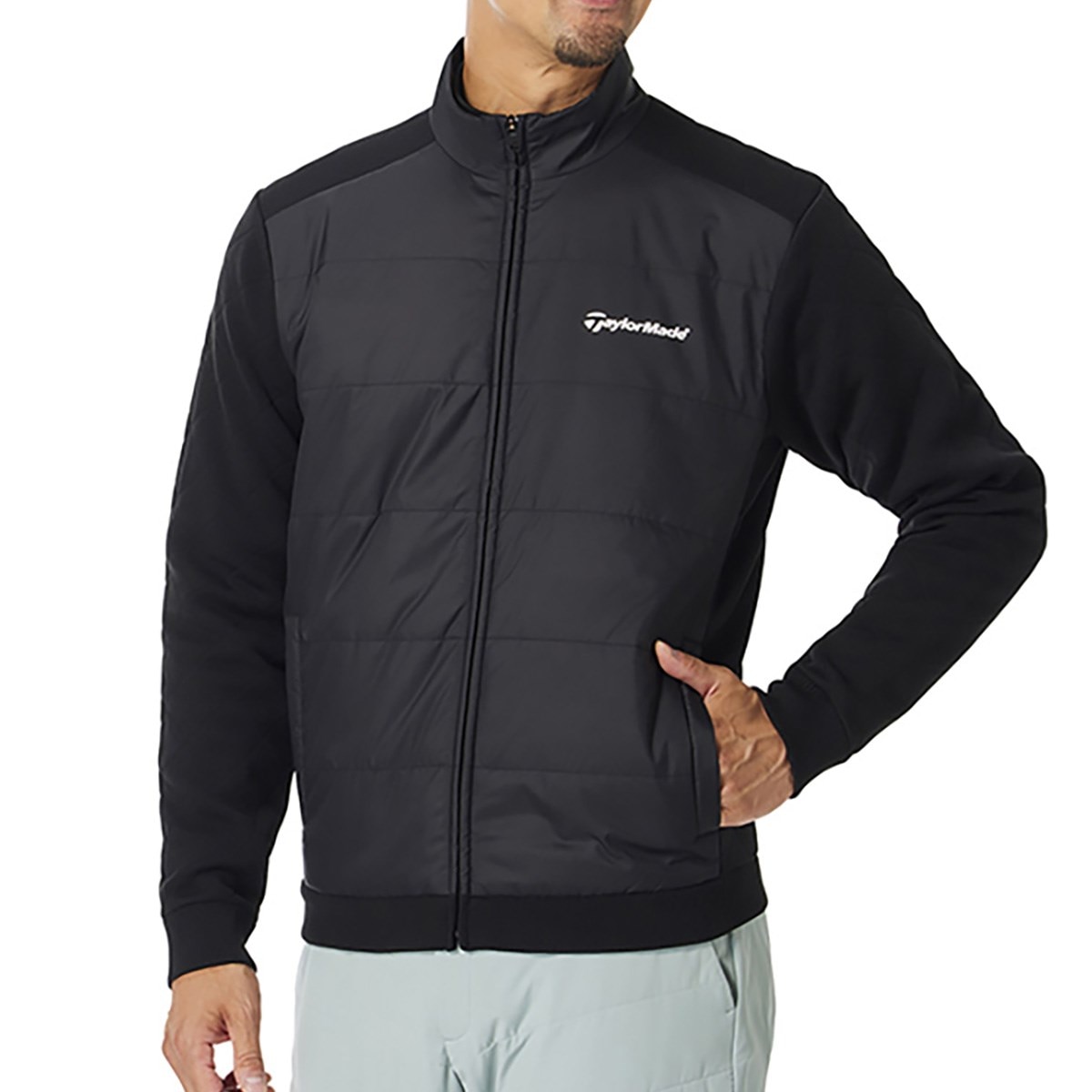 ストレッチ ハイブリッドインサレーテッドジャケット(アウター