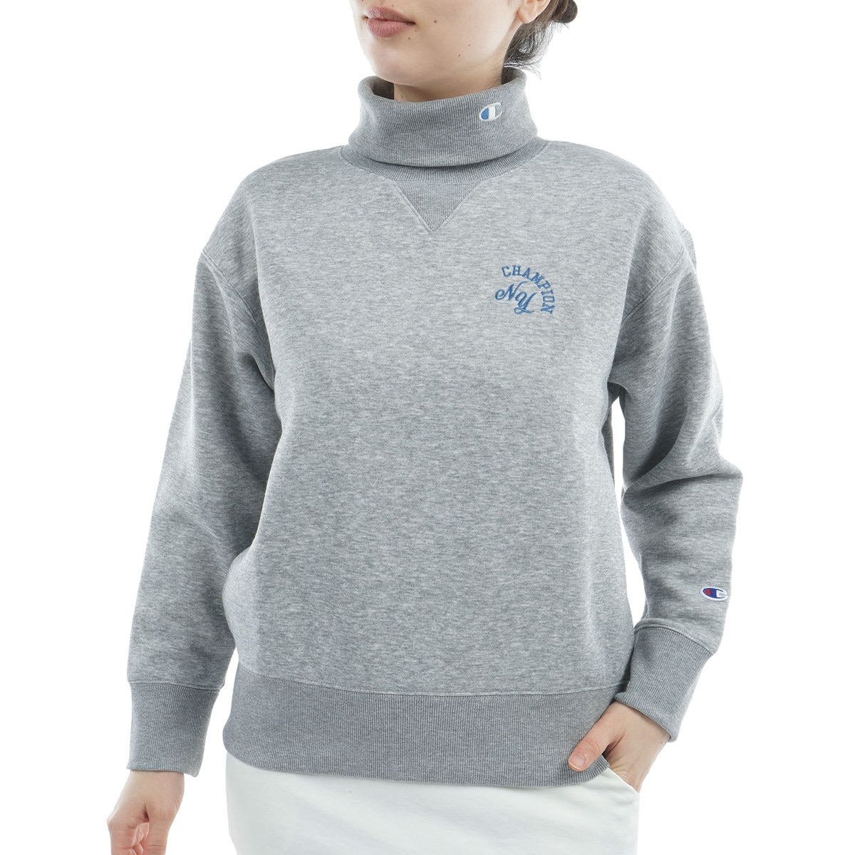 ストレッチ 軽量 保温 テックウイーブテリー 裏起毛タートルネック