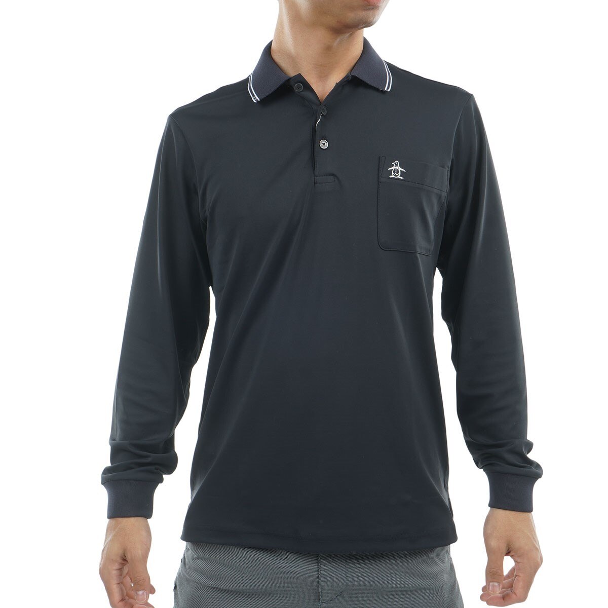 ストレッチ長袖ポロシャツ(長袖シャツ・ポロシャツ)|Munsingwear