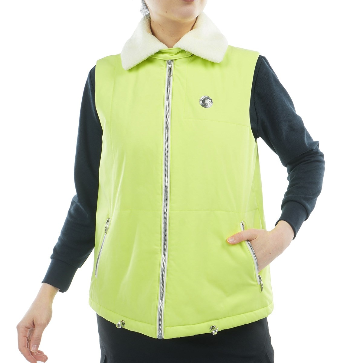 HEAT NAVI ストレッチ 2WAY 中綿アウターベスト レディス(ベスト