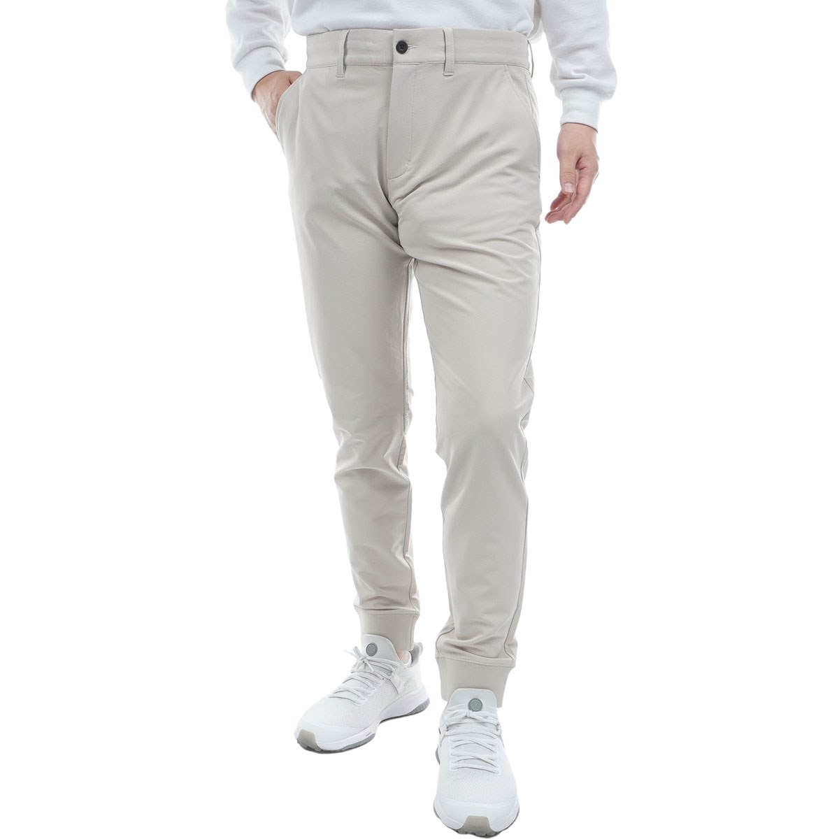 ストレッチ 裏起毛 ストームフリース BACK DOTS ジョガー パンツ