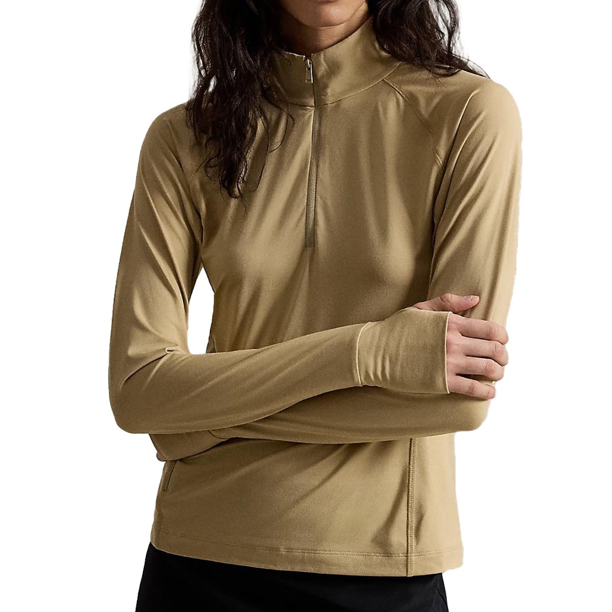 RLX ストレッチ ジャージー クォータージップ プルオーバー レディス