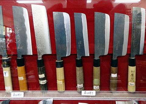 寺山商会 商品案内「包丁」