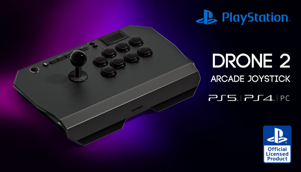 PS5対応 新作軽量アケコン「DRONE2」スト6、鉄拳8に最適？ レバーレス