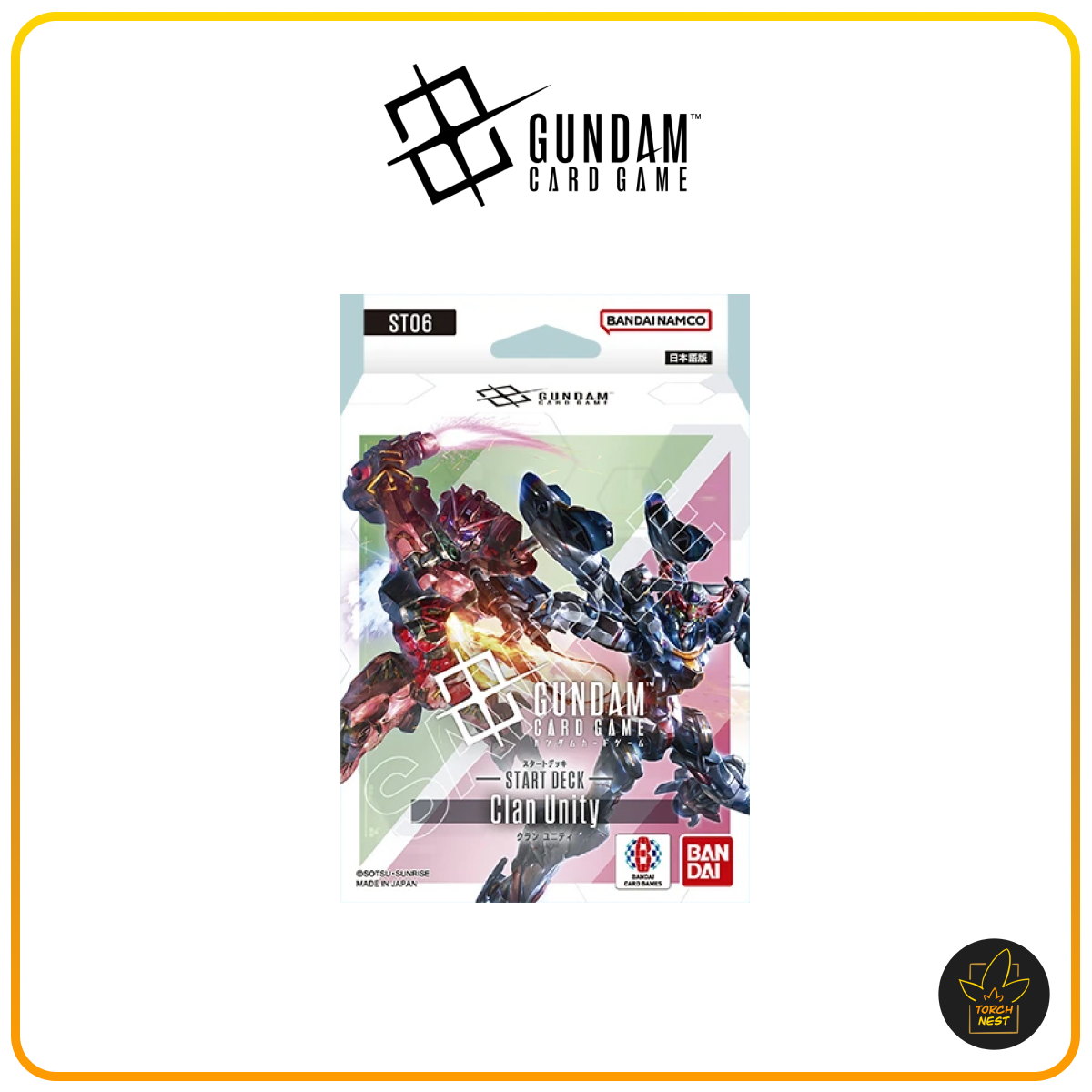 PRE-ORDER] [JP] Gundam Card Game Clan Unity [ST06] Starter Deck