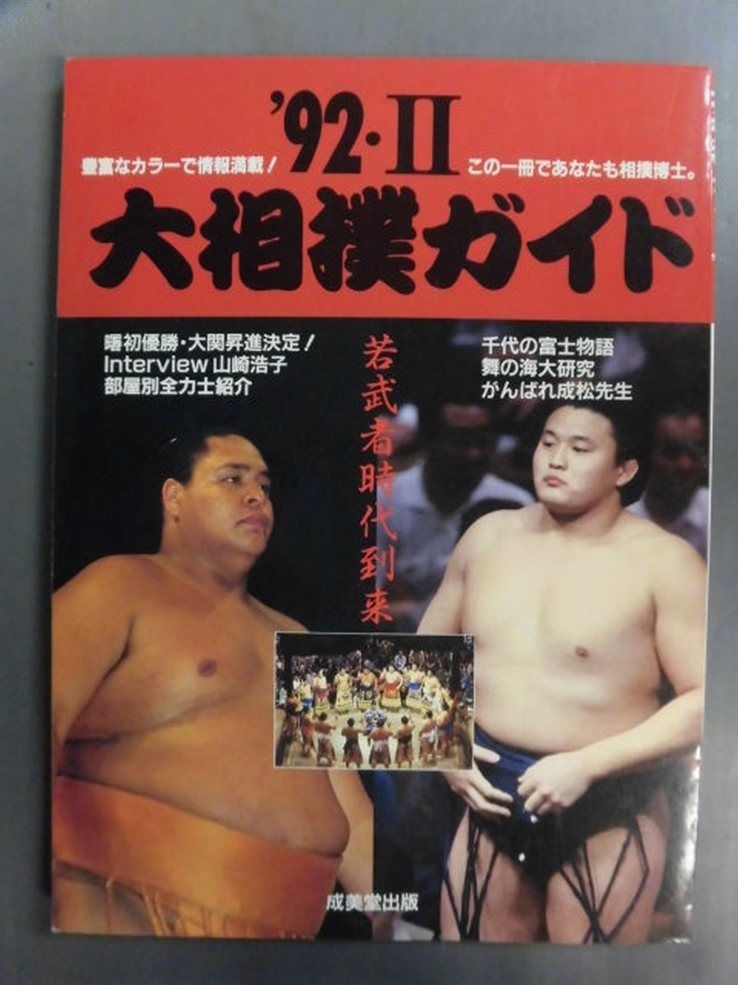 大相撲ガイド'92・Ⅱ 豊富なカラーで情報満載! この一冊であなたも相撲