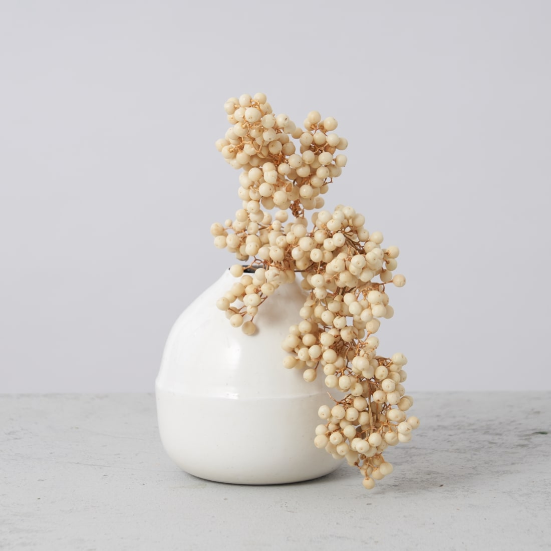 一輪挿しで愛しさ増すドライボタニカル（ペッパーベリー ）商品ページ